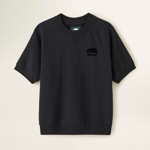 Roots Organic Cooper Short Sleeve Sweatshirt size S